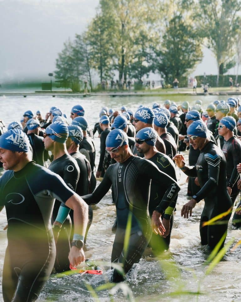 départ half triathlon